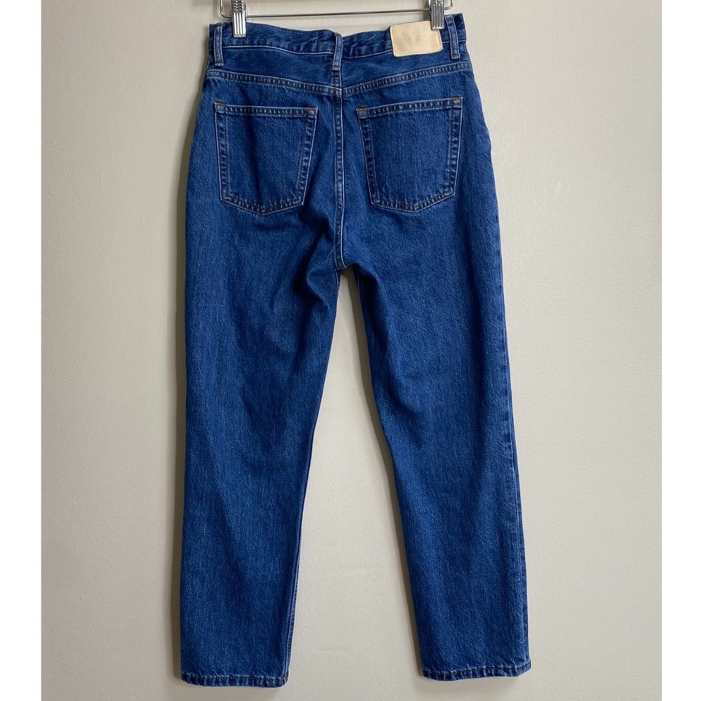 Everlane The '90s Cheeky Jean In Deep Atlantic Wash Size 26 Ankle - Picture 10 of 15